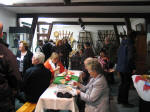 Besucher Bei Kaffee und Kuchen