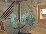 Der Kerchtormgickel im Kirchturm der evang. Kirche