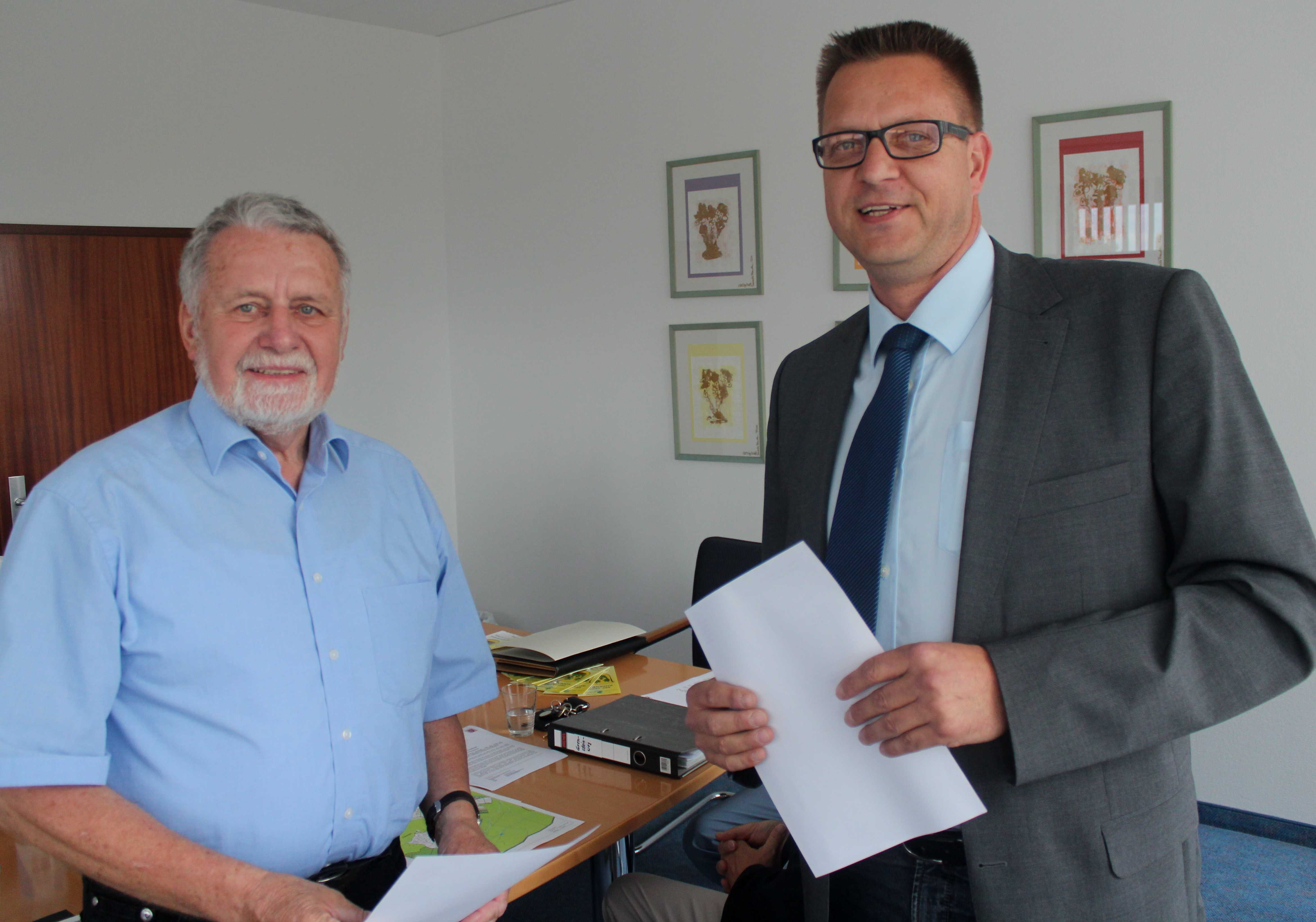 Prellwitz Übergabe Ernennungsschreiben